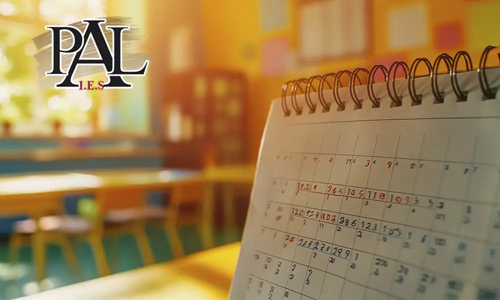 Calendario de final de curso para Bachillerato