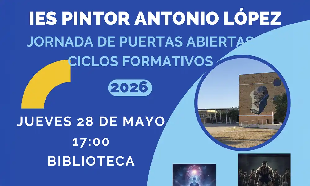 Jornada de Puertas Abiertas Ciclos Formativos 2026